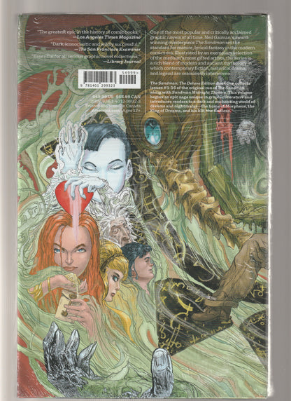 The Sandman: The Deluxe Edition, Book One adult Adult Fiction books comics dark fantasy DC dc comics fantasy fiction Graphic Novels Hardcover horror myth Mythology Sci-Fi Sci-fi fantasy science fiction Science Fiction Fantasy used Books