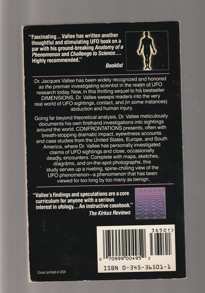 Confrantations Aliens books Conspiracy Detective esoterica History Non-Fiction Nonfiction paperback Paranormal research Science used Books