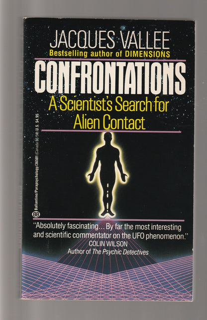 Confrantations Aliens books Conspiracy Detective esoterica History Non-Fiction Nonfiction paperback Paranormal research Science used Books
