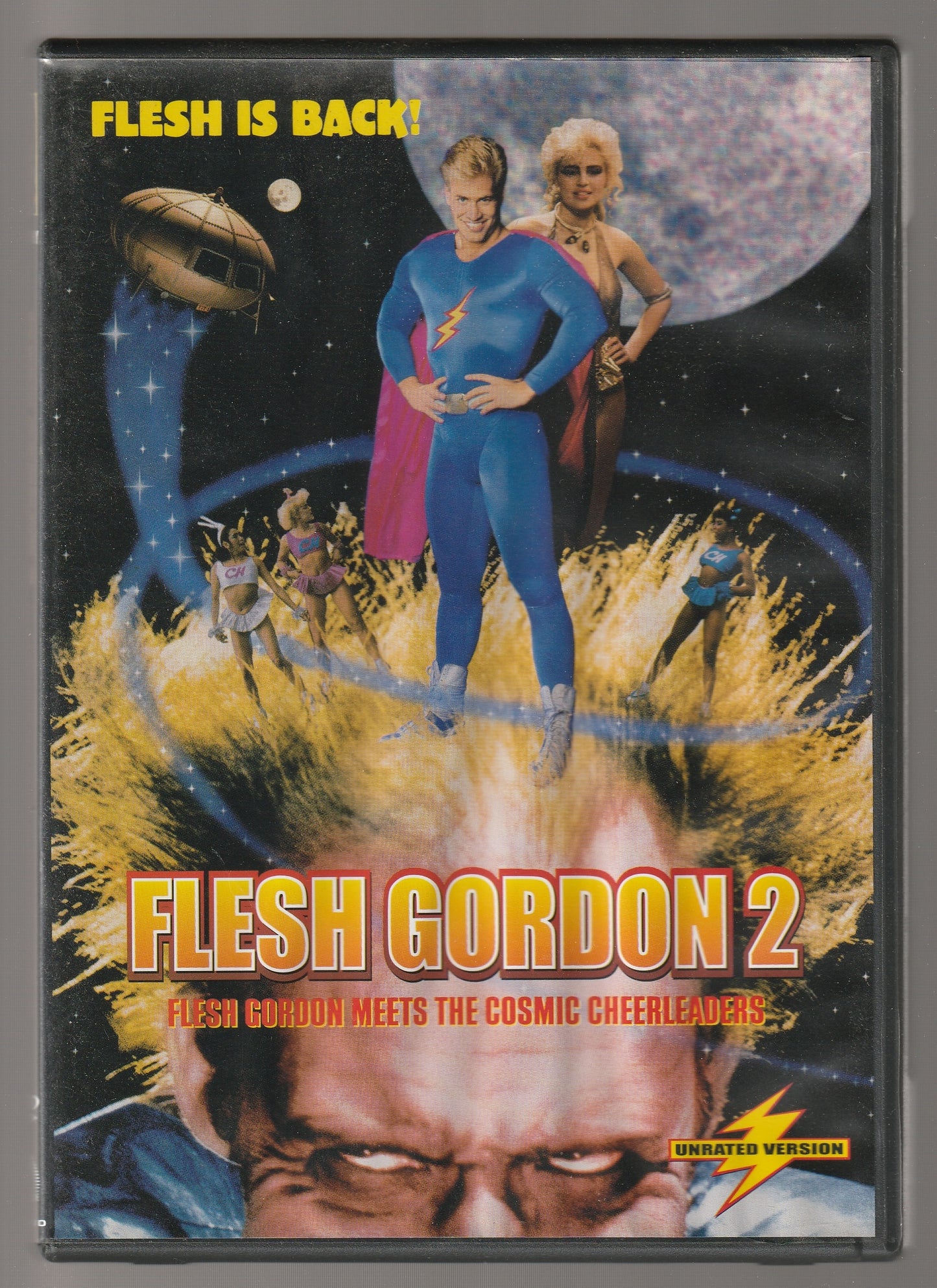 Flesh Gordon 2 alien abduction Aliens Comedy Movies Parody quirky comedy Sci-Fi Space space sci-fi Space Travel used Movie