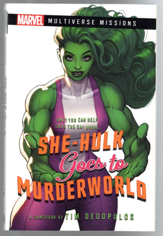 She-Hulk Goes to Muderworld Children fantasy fiction marvel science fiction used Young Adult Books