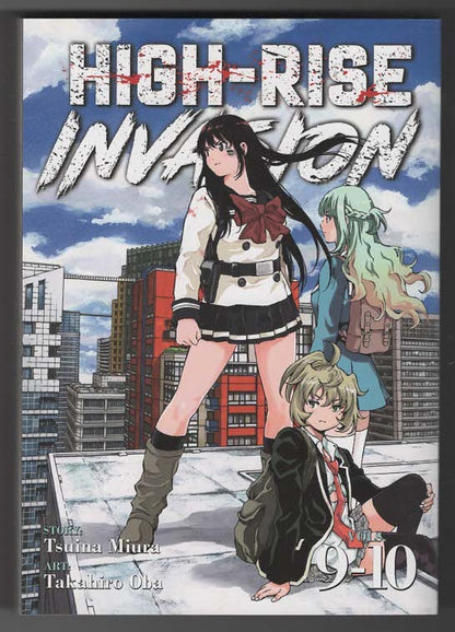 High-Rise Invasion vol. 9-10 Action Adventure Dystopia Graphic Novels horror Manga mystery science fiction Teen thriller Young Adult Books