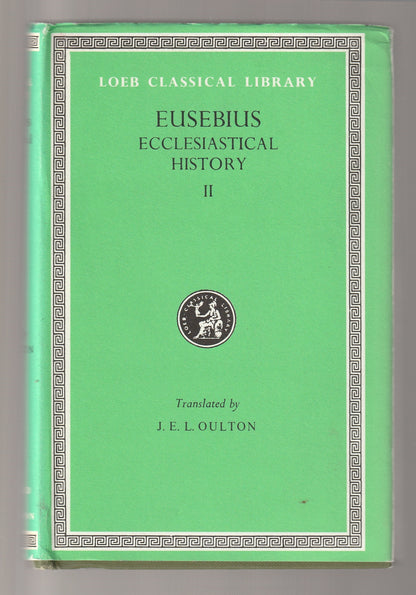 Eusebius Ecclesiastical History ll Body Mind Spirit Christian Christian Mysticism Religion spiritual Spiritualism Spirituality used Books