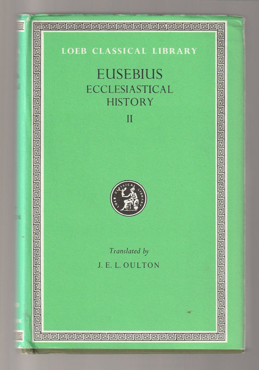 Eusebius Ecclesiastical History ll Body Mind Spirit Christian Christian Mysticism Religion spiritual Spiritualism Spirituality used Books