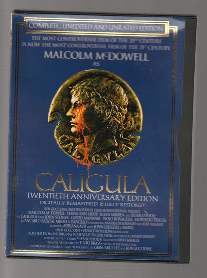 Caligula Black Comedy Comedy Comedy Drama costume drama Dark Comedy Drama dvd epic historical epic History Movies psychological Drama used dvd