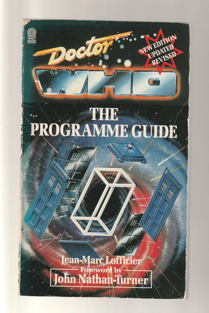 Doctor Who The Programme Guide books doctor who fantasy media tie-in Non-Fiction Nonfiction paperback reference Sci-Fi Sci-fi fantasy science fiction Science Fiction Fantasy tv TV Tie in used Books