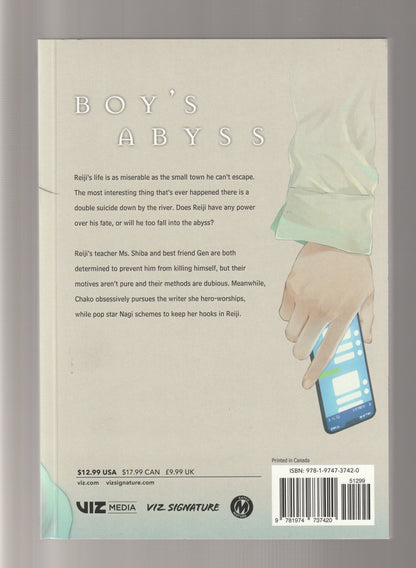 Boy's Abyss, Volume 2 adult Adult Fiction books comics dark Drama fiction Graphic Novels Manga paperback Psychological psychological Drama Romance seinen tragedy used Books