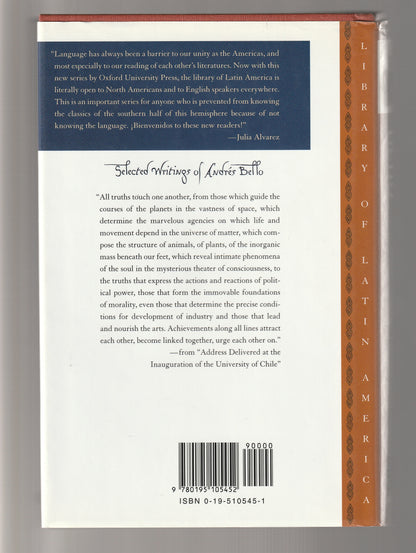 Selected Writings of Andre's Bello