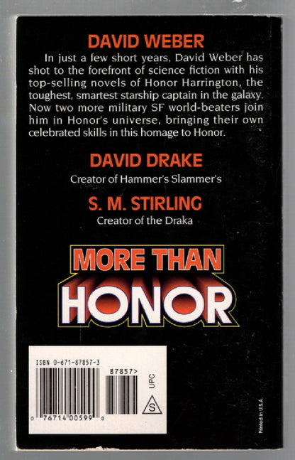 More Than Honor Action Adventure Classic Science Fiction Military Science Fiction science fiction Space Opera Books