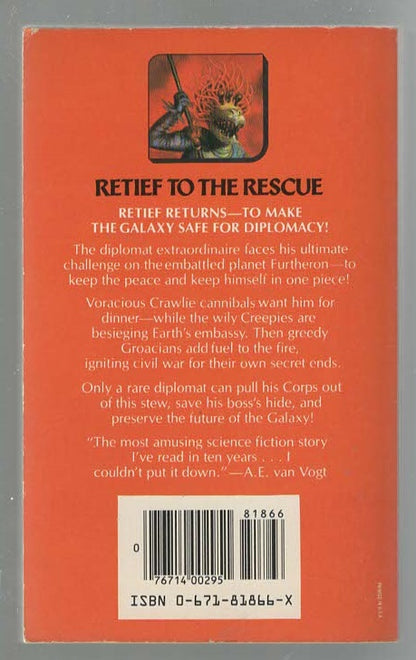 Retief To The Rescue Action Adventure Classic Science Fiction Humor science fiction Space Opera Books