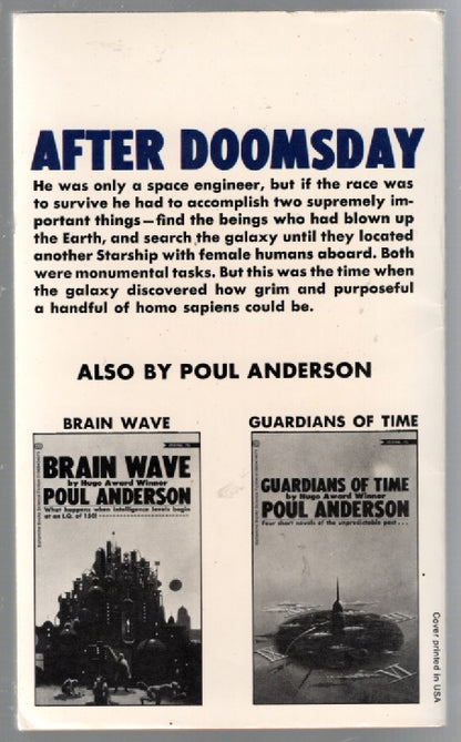 After Doomsday fantasy science fiction Books