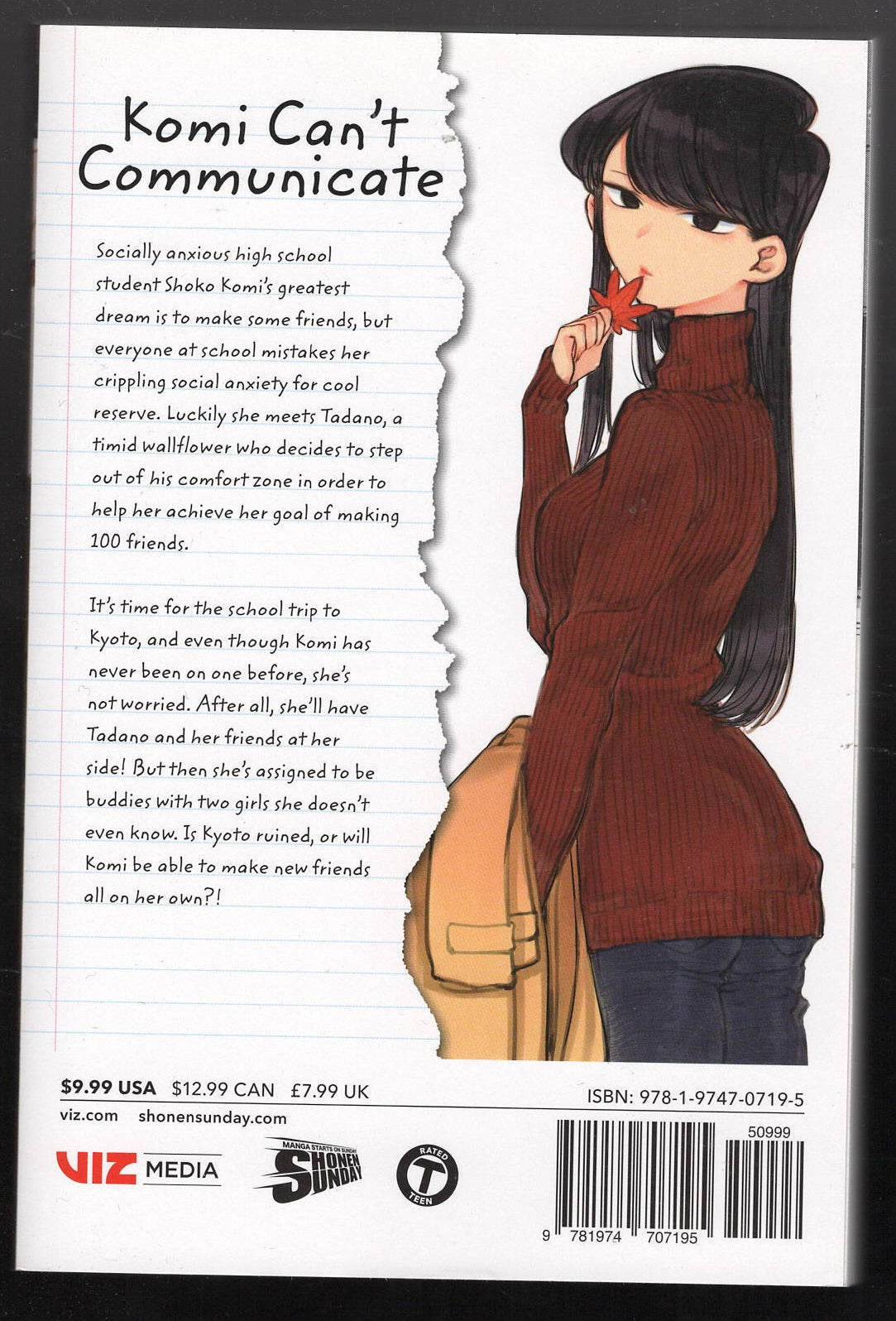 Komi Can't Communicate vol. 8 Adventure Comedy Graphic Novels Humor Manga Romance Romantic Comedy Teen Young Adult Books