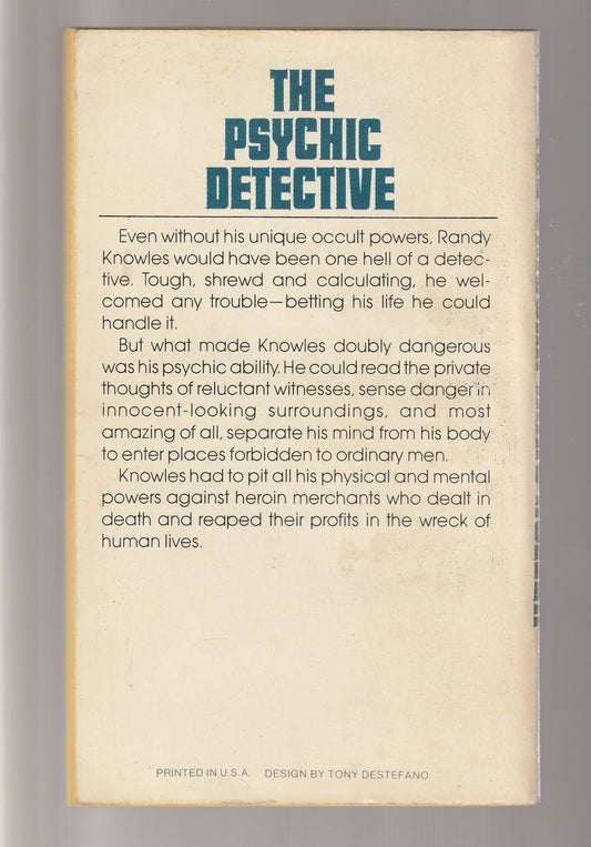Psychic Detective: The Unicorn Action Action Thriller Classic Science Fiction Crime Thriller fiction thriller mystery thriller paperback Sci-Fi Sci-fi fantasy sci-fi horror Sci-Fi Mystery science fiction Science Fiction Fantasy thriller Urban Fantasy used vintage mystery vintage science fiction Books