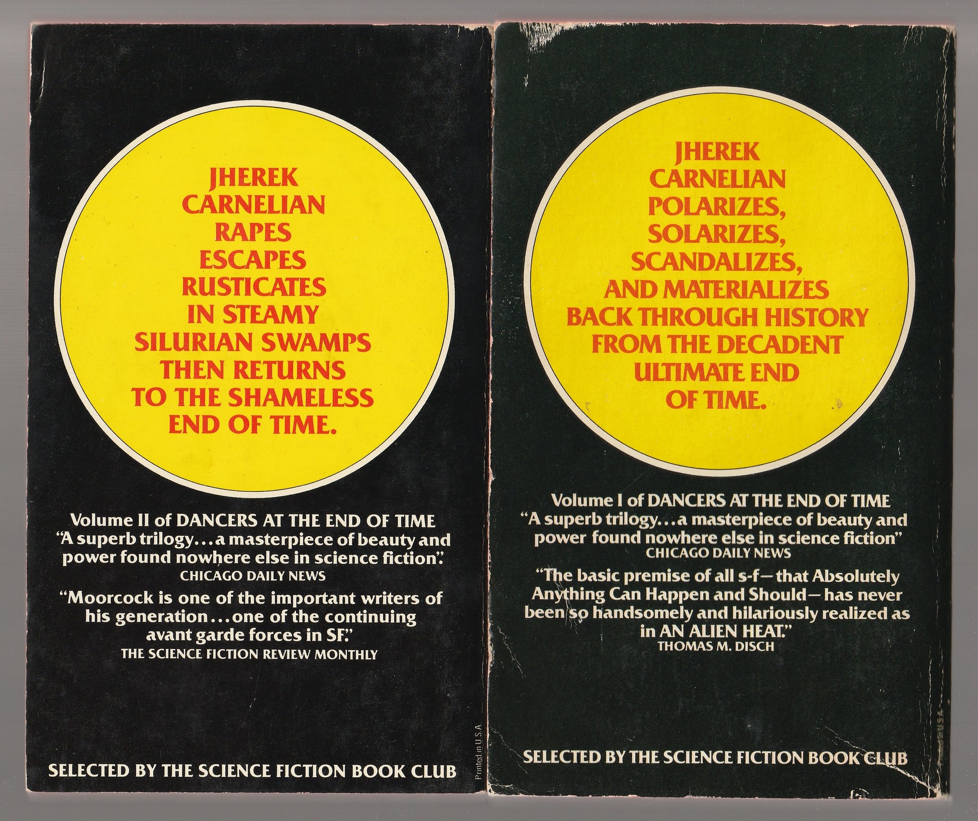 Jherek Carnelian Trilogy Alien Aliens Classic Science Fiction paperback Sci-Fi Sci-fi fantasy science fiction Science Fiction Fantasy space sci-fi Time Travel used Vintage vintage paperback vintage science fiction Books