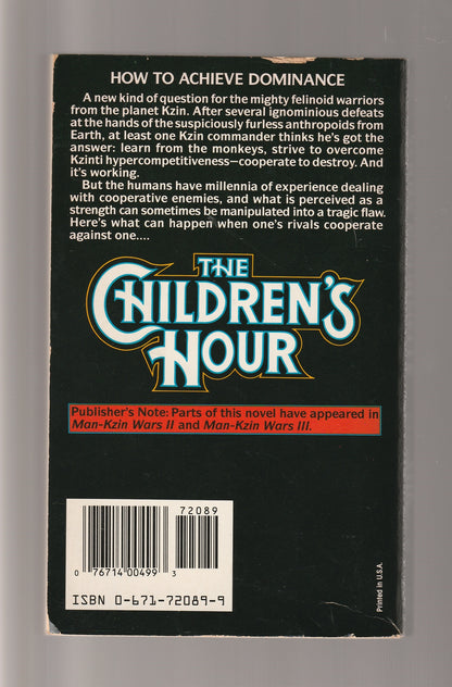 The Children's Hour books fantasy fiction Military Military Fiction Military Science Fiction paperback Sci-Fi Sci-fi fantasy science fiction Science Fiction Fantasy used War war fiction Books