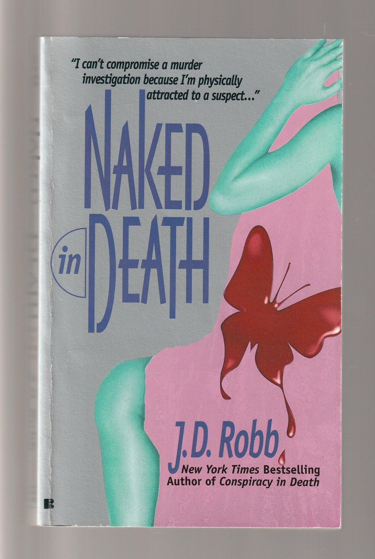 Naked in Death books crime Crime Thriller fiction fiction thriller mystery mystery thriller paperback Romance Romantic Suspense Sci-Fi Sci-fi fantasy Sci-Fi Mystery science fiction Science Fiction Fantasy Suspense suspense mystery thriller used Books
