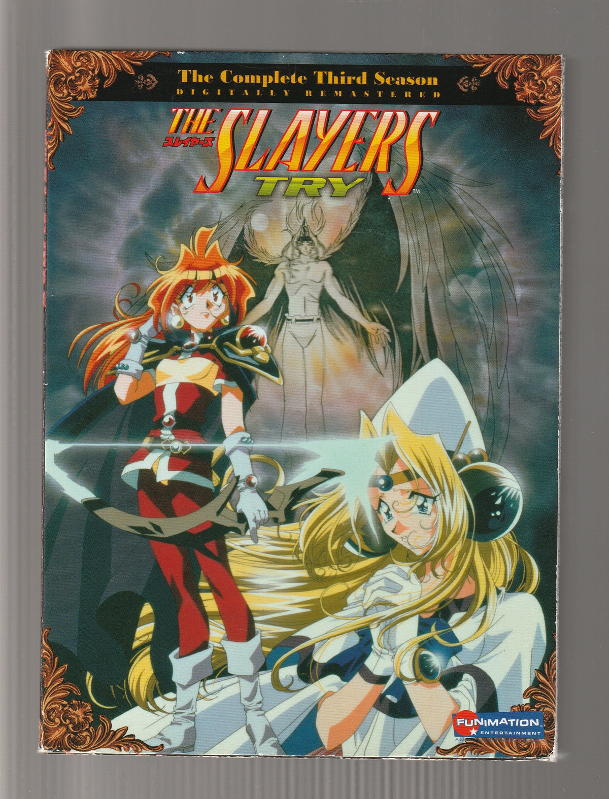 The Slayers season 3 Action Adventure Animation anime Comedy Drama dvd fantasy fantasy comedy fantasy fiction fiction hand-drawn animation Japan japanese media tie-in Sci-Fi Sci-fi fantasy science fiction Science Fiction Fantasy Sword and sorcery tv TV Tie in used dvd