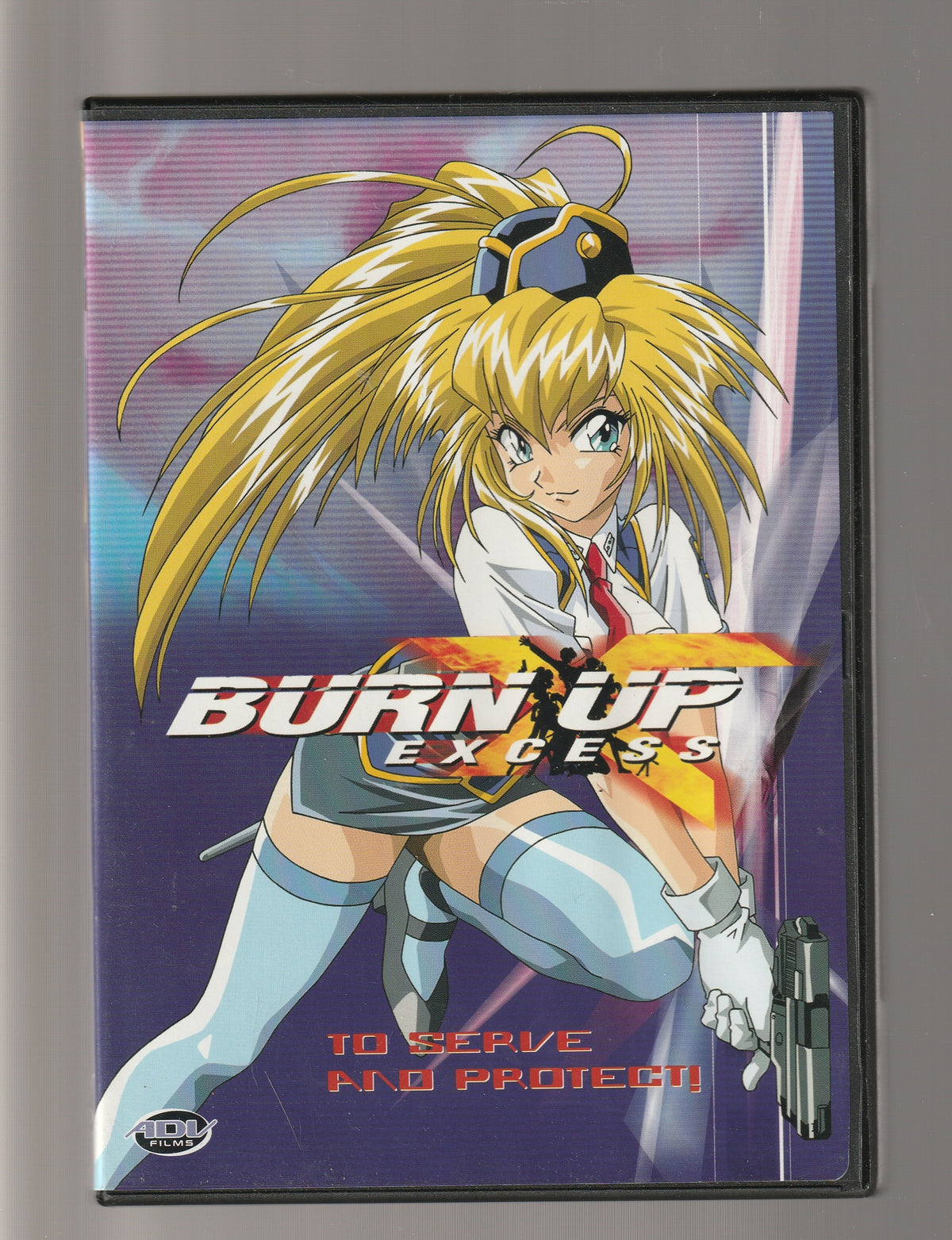 Burn-Up Excess Action adult adult animation adult anime Adult Fiction Adventure Animation anime Comedy dvd fiction hand-drawn animation media tie-in police series tv TV Tie in used dvd