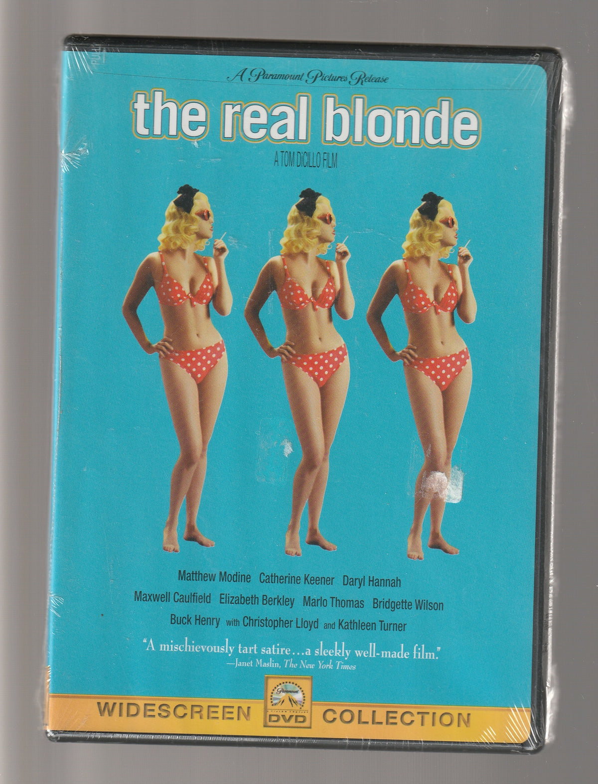 The Real Blonde Comedy Comedy Drama dvd DVD-Romanic comedy fiction Movies Rom Com Romance Romantic Comedy Satire used dvd
