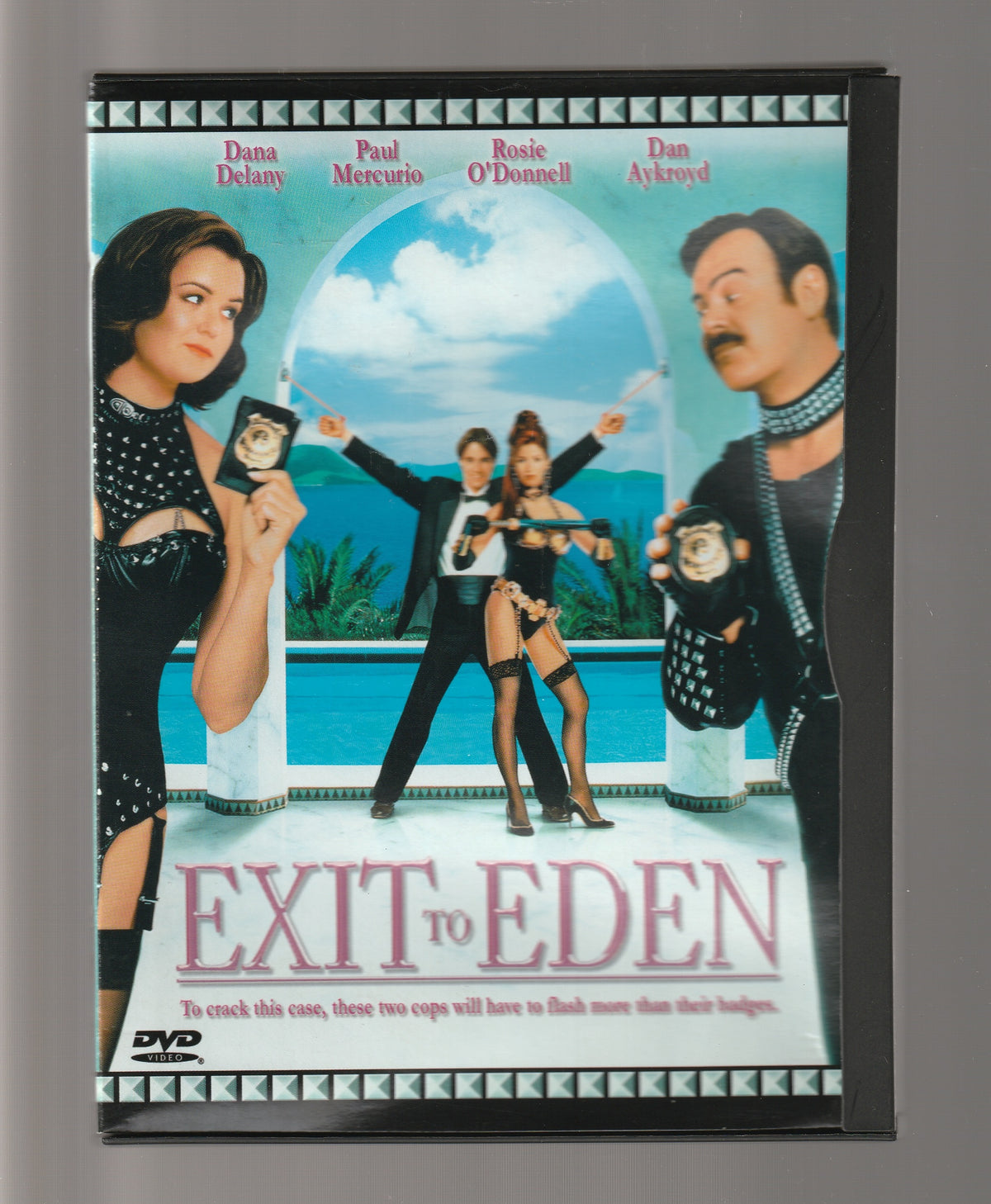 Exit to Eden Adaptation Black Comedy Comedy crime Crime Comedy Crime Fiction Crime Thriller Dark Comedy Detective Detective Fiction dvd DVD-Romanic comedy fiction fiction thriller media tie-in Movie Tie-In Movies police Rom Com Romance Romantic Comedy Sex Comedy smut thriller used dvd