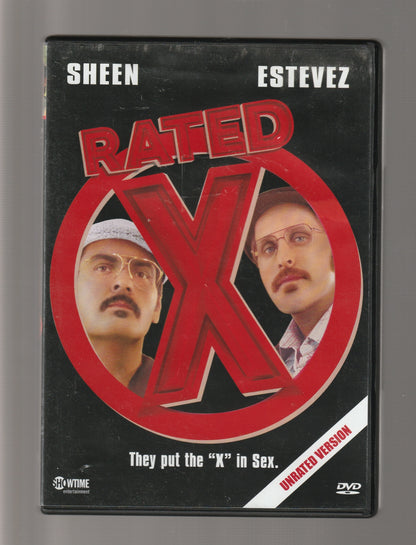 Rated X Adaptation adult Biographical biography Docudrama Drama dvd Historical Drama historical nonfiction media tie-in Movie Tie-In Movies Non-Fiction Nonfiction smut Television tv TV Tie in used dvd