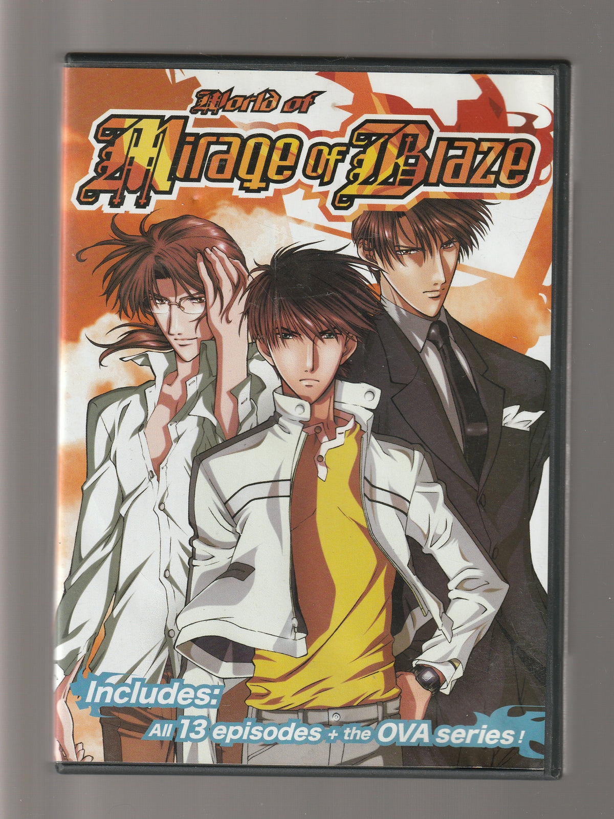 World of Mirage of Blaze Action Adaptation Animation anime boys love Drama dvd fantasy fantasy fiction fiction hand-drawn animation historical Historical Drama historical fiction Historical Romance History Japan japanese Romance Sci-Fi Sci-fi fantasy science fiction Science Fiction Fantasy series tv TV Tie in used yaoi dvd