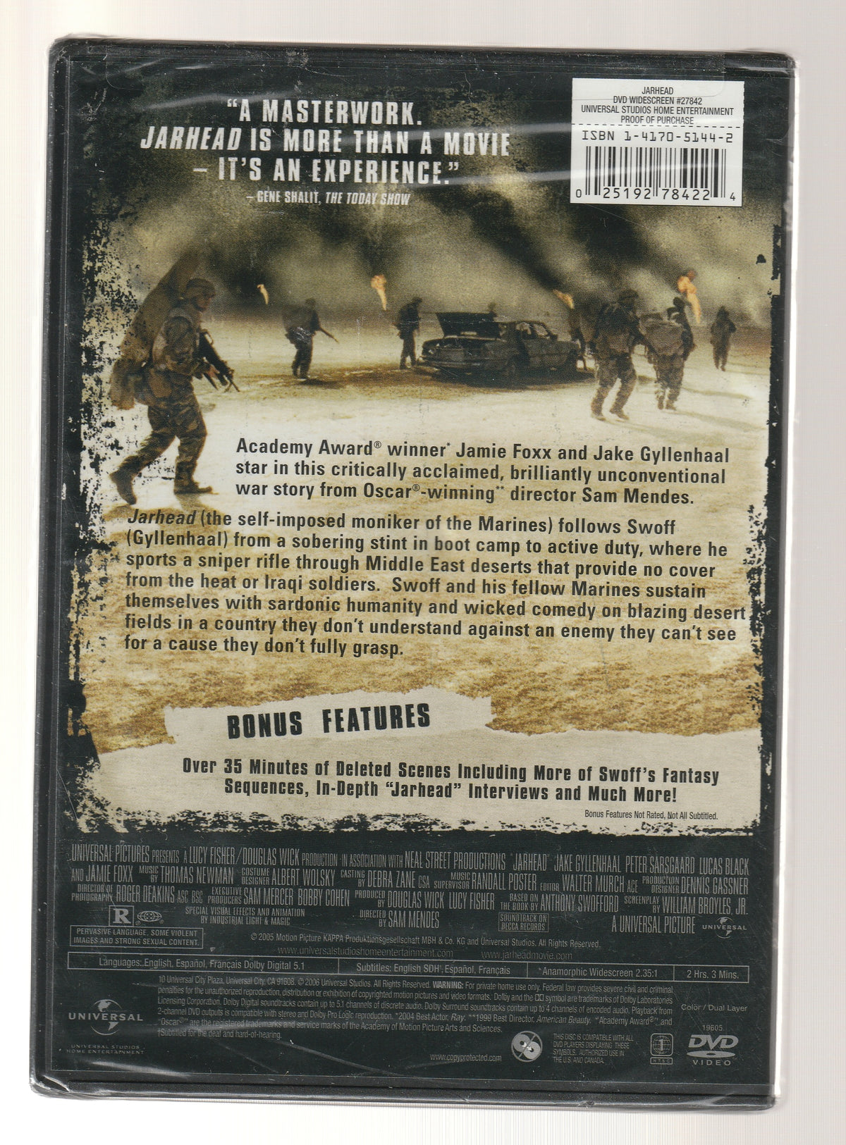 Jarhead Biographical biography Black Comedy Comedy Comedy Drama Dark Comedy Drama dvd gulf war historical nonfiction military drama Military Non-Fiction Movies Non-Fiction Nonfiction period drama Psychological psychological Drama used War dvd