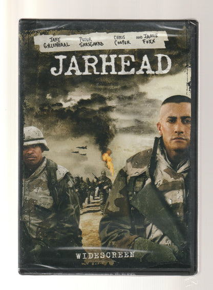Jarhead Biographical biography Black Comedy Comedy Comedy Drama Dark Comedy Drama dvd gulf war historical nonfiction military drama Military Non-Fiction Movies Non-Fiction Nonfiction period drama Psychological psychological Drama used War dvd