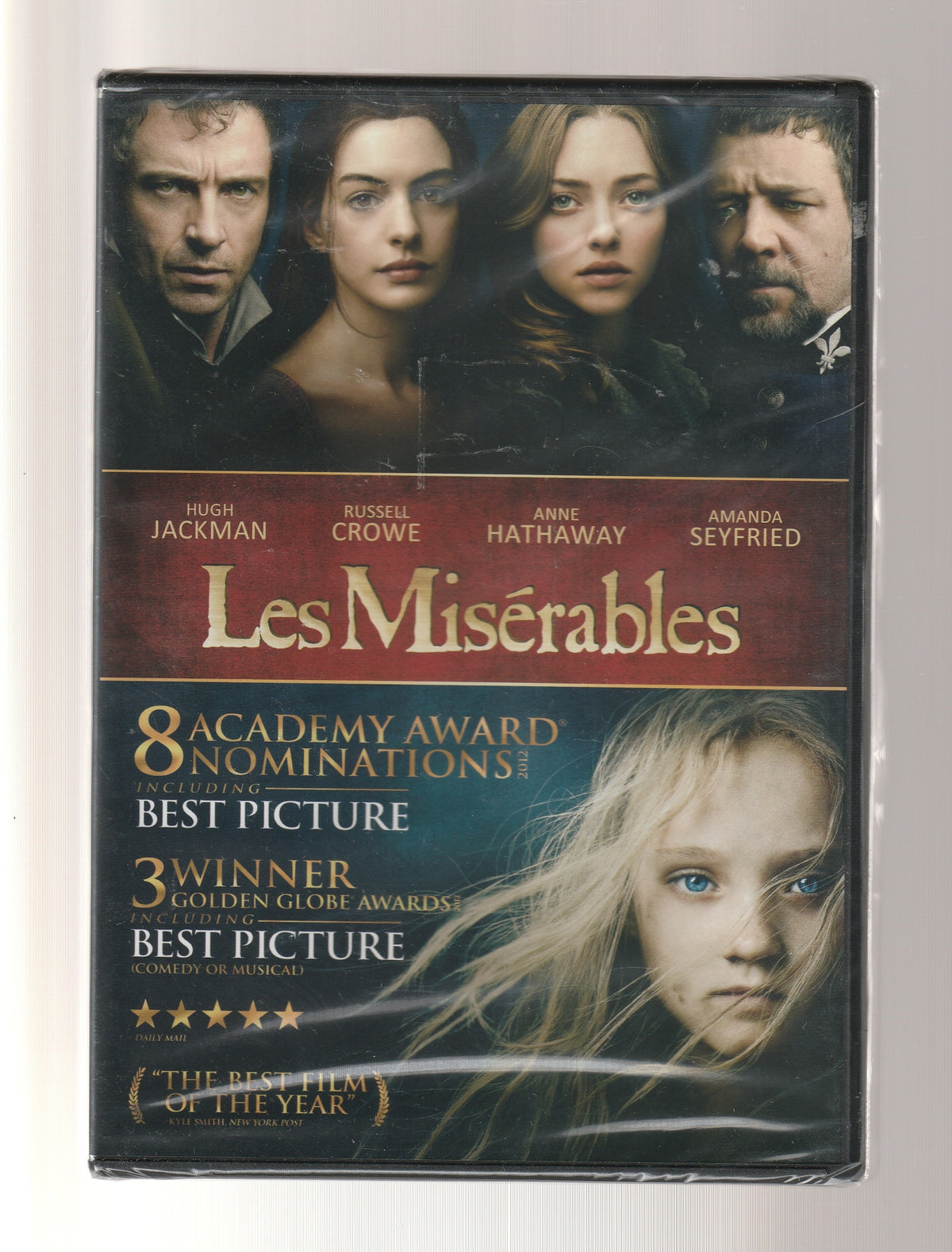 Les Miserables Award Nominated Award Winning costume drama Drama dvd epic fiction Movies Musical Musical Drama period drama Romance used dvd