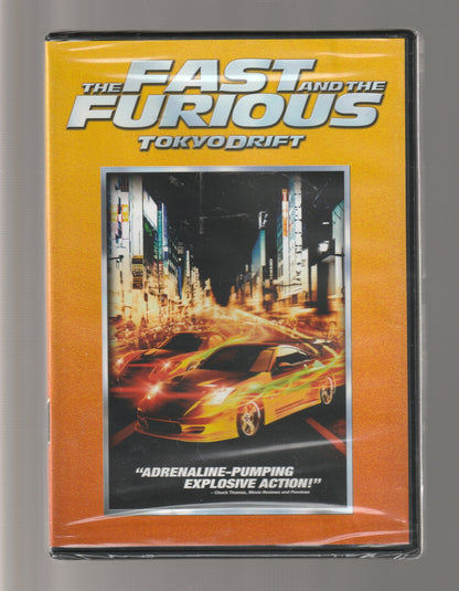 The Fast and the Furious: Tokyo Drift Action Action Thriller car action cars crime Crime Fiction Crime Thriller dvd fast & furious fiction Movies thriller used dvd