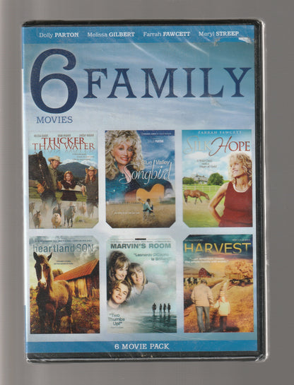6 Family Movies Coming Of Age dvd Family Family Drama fiction Movies Musical Musical Drama Psychological psychological Drama Romance used dvd
