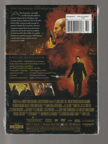 War Action Action Thriller b-action dvd fiction jason statham jason statham action Martial Arts Movies one person army action thriller used dvd