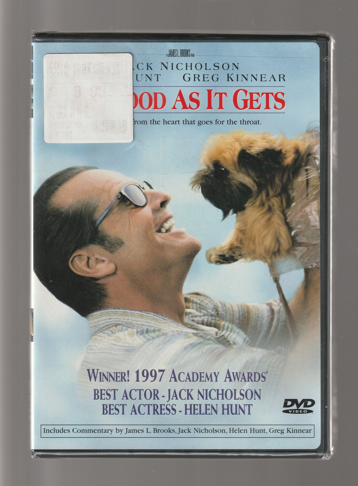As Good as it Gets Comedy Drama dvd DVD-Romanic comedy fiction Movies Psychological psychological Drama Rom Com Romance Romantic Comedy used dvd
