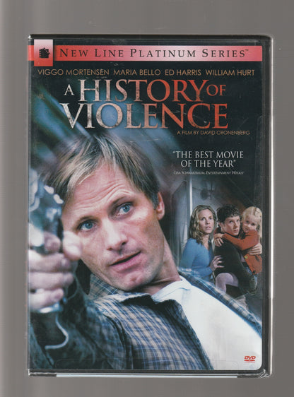 A History of Violence Action Action Thriller crime crime drama Crime Fiction Crime Thriller DC dc comics Drama dvd fiction Gangster Movies mystery Noir Psychological psychological Drama Psychological Thriller thriller used dvd