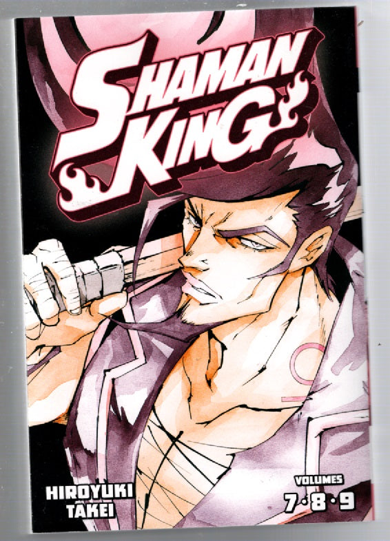 Shaman King vol. 7, 8, & 9 Action Adventure fantasy Graphic Novels Manga Books