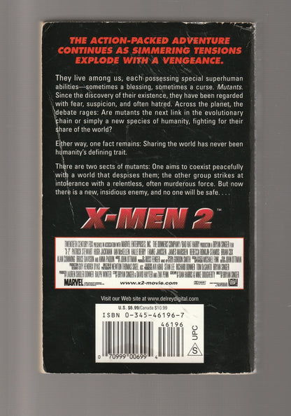 X-Men 2 Adventure Comic Book comics fantasy fantasy fiction marvel paperback Sci-fi fantasy science fiction Science Fiction Fantasy Superhero Teen teen fantasy used Young Adult book