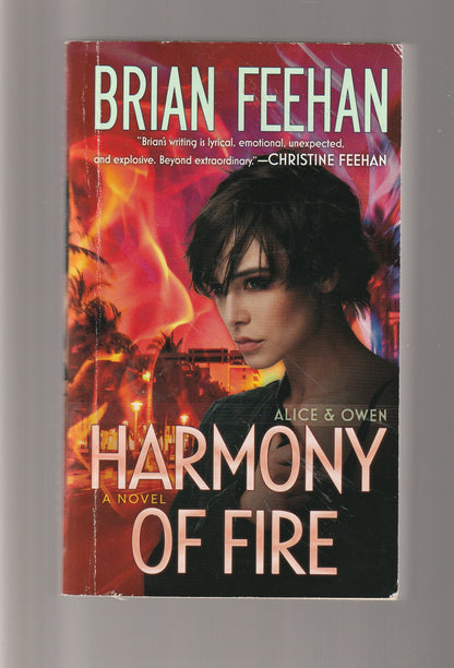 Harmony of Fire fantasy fantasy fiction paperback Paranormal Paranormal Romance Romance romantasy teen fantasy Urban Fantasy used ya young adult paranromal book
