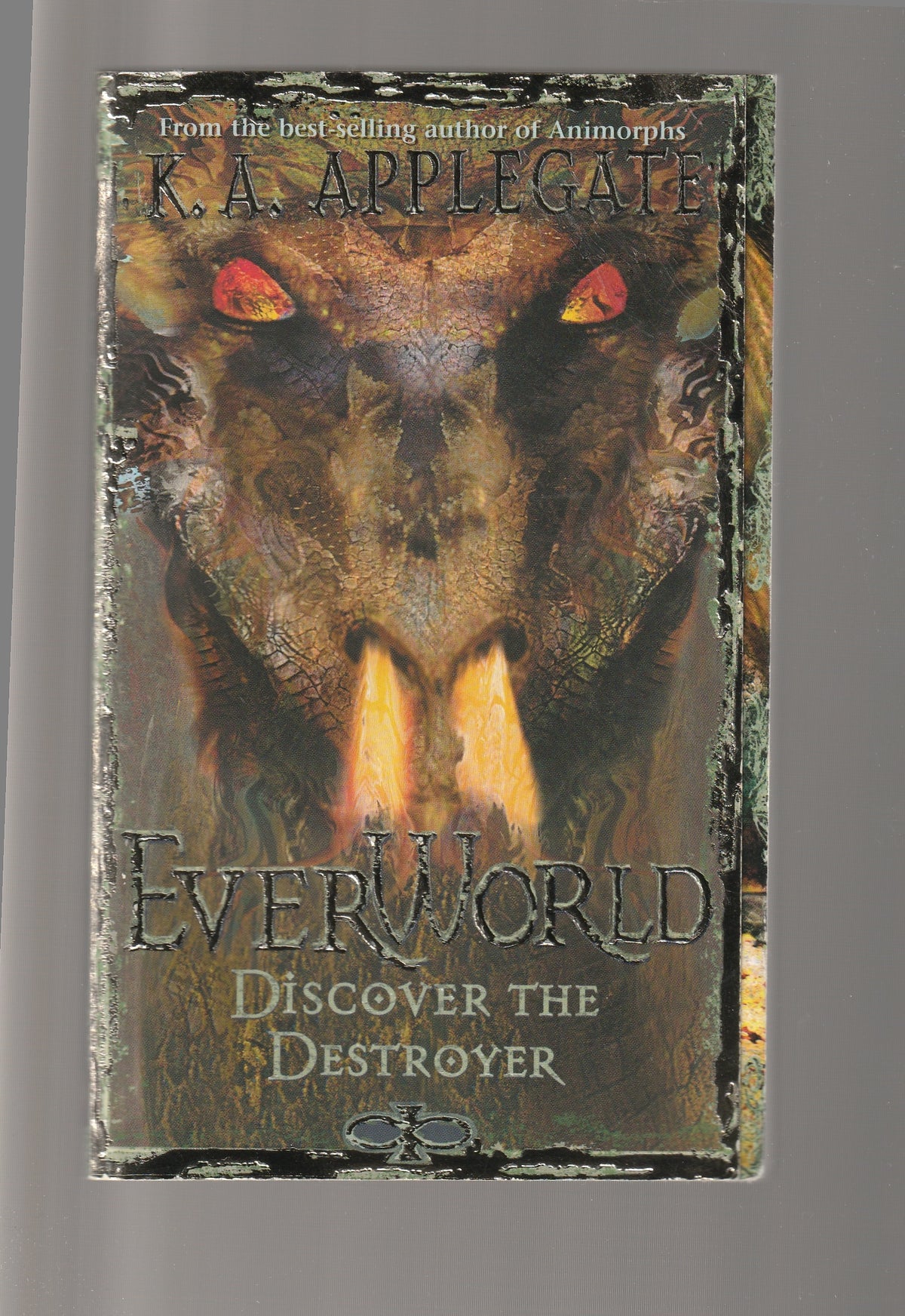 Everworld Discover the Destroyer books Children fantasy fantasy fiction horror Mythology paperback Sci-fi fantasy science fiction Teen teen adventure teen fantasy teen fiction Urban Fantasy used book