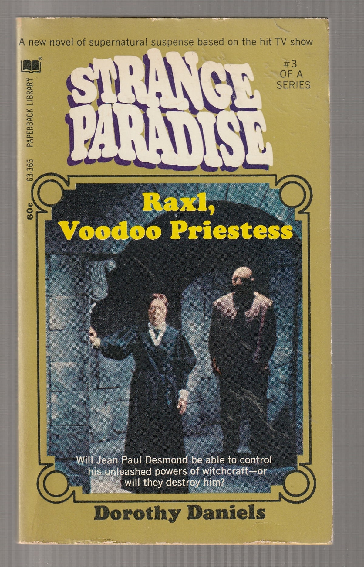 Raxl, Voodoo Priestess books dark romance fiction Gothic gothic mystery gothic romance gothic-horror horror media tie-in mystery paperback Romance TV Tie in used Vintage vintage horror vintage mystery vintage paperback Books