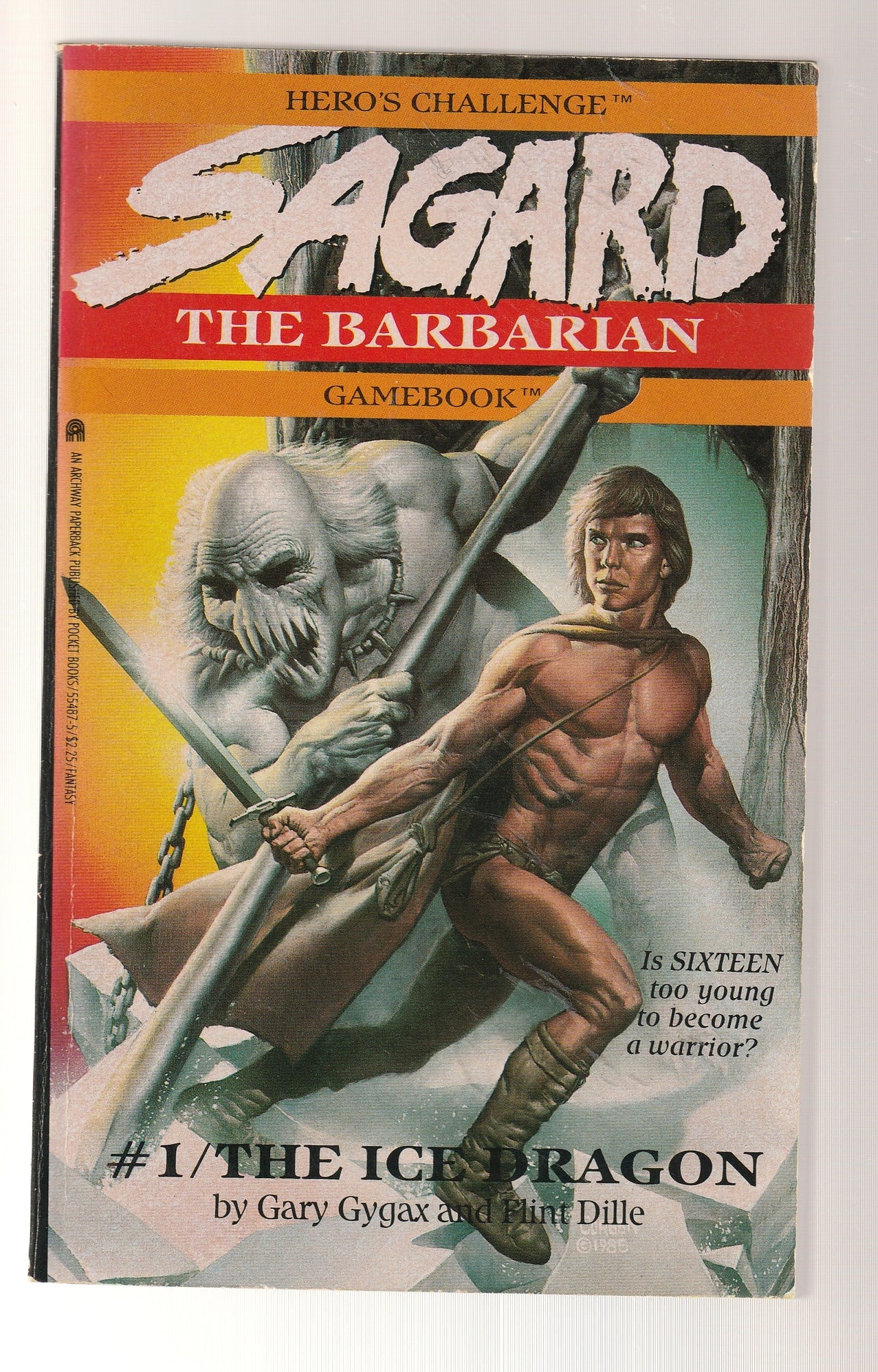 Sagard the Barbarian: #1/The Ice Dragon