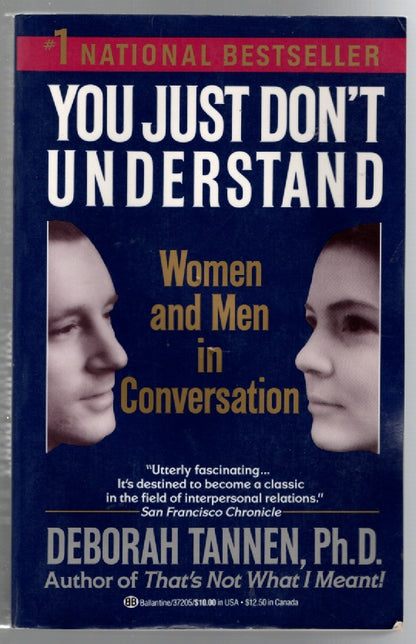 You Just Don't Understand (Women And Men In Conversation) Nonfiction Psychology reference Self Help sociology Books