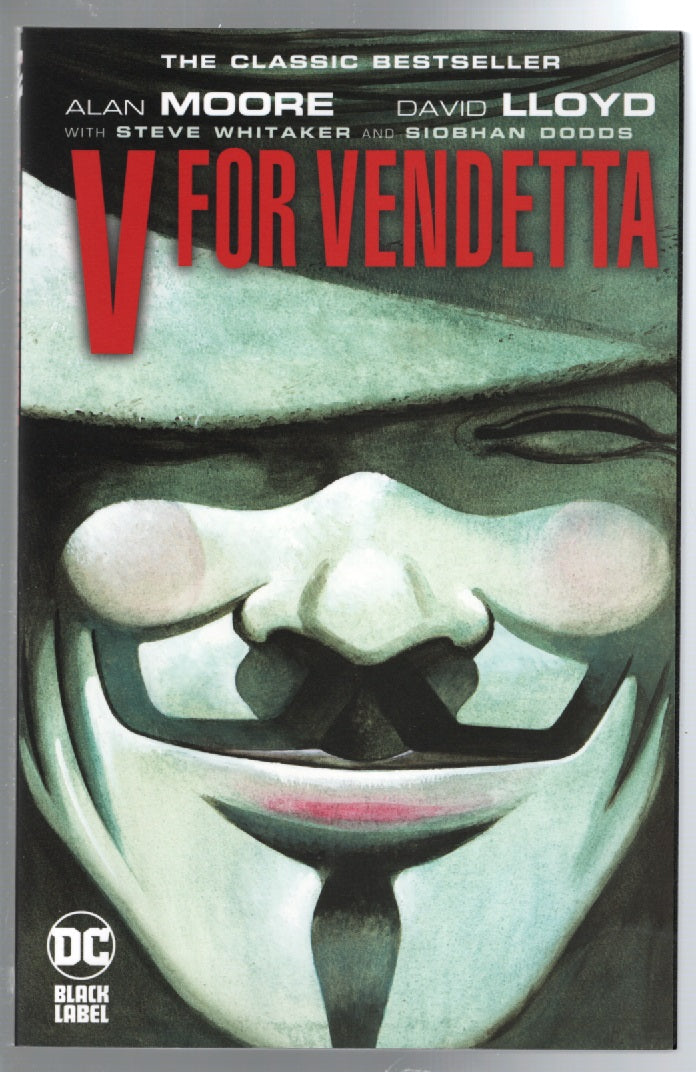 V For Vendetta Adventure Comic Book Distopian Graphic Novels Noir science fiction Books