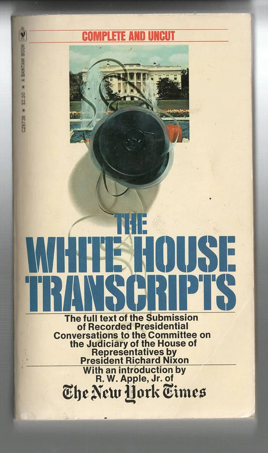 The White House Transcripts American History Nonfiction used Books