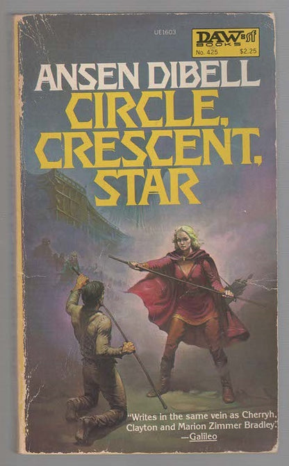 Circle, Crescent, Star Action Adventure fantasy Vintage Books