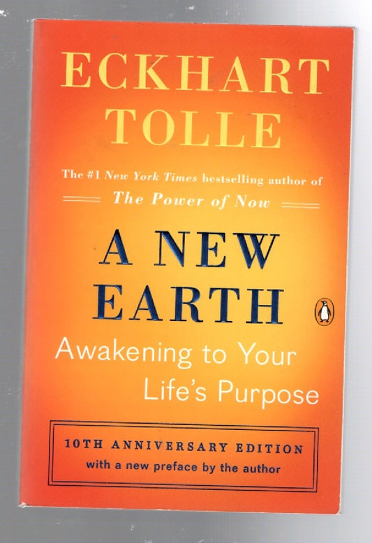 A New Earth new age paperback Philosophy spiritual used Books