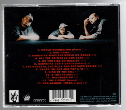 Bow Down 90s Music Rap CD
