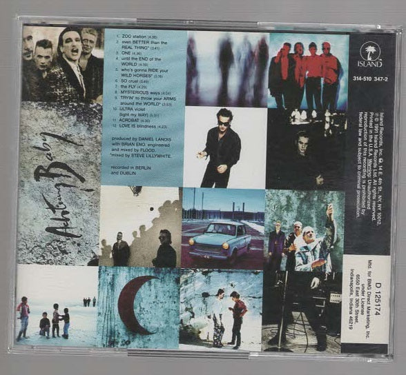 Achtung Baby Classic Rock Music Rock Music CD