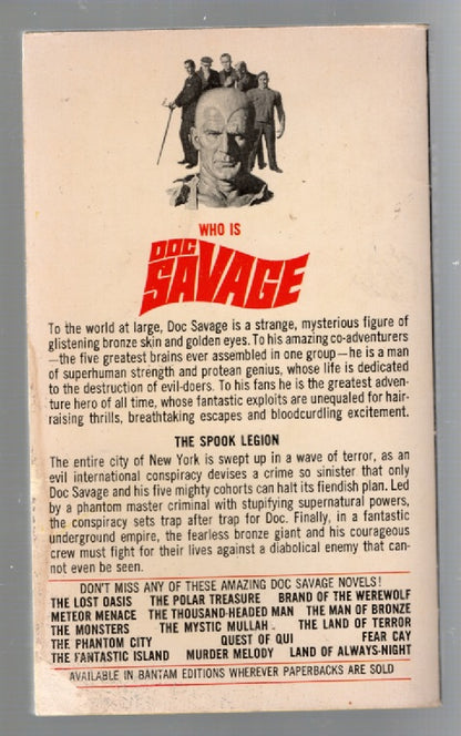 The Spook Legion Action Adventure Classic Science Fiction science fiction thriller Vintage Books