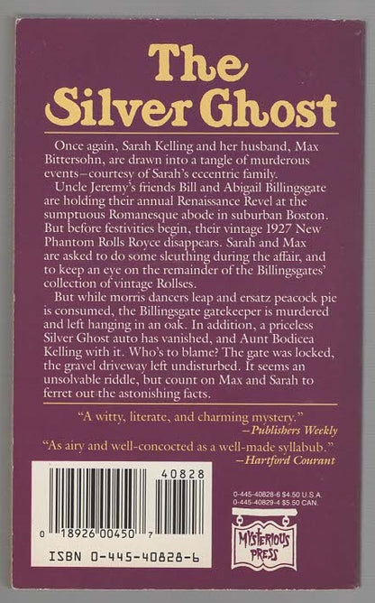 The Silver Ghost Cozy Mystery Crime Fiction Detective Fiction mystery Books