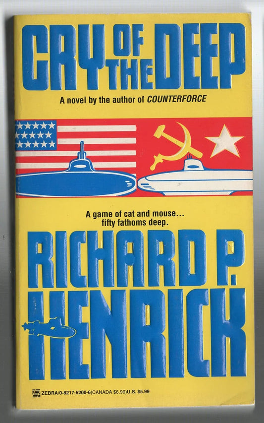 Cry of The Deep Military Military Fiction used War Books
